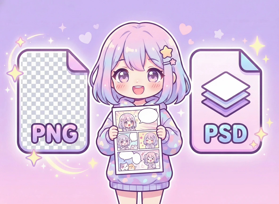 Manga Maker Export & Multi-Platform Publishing