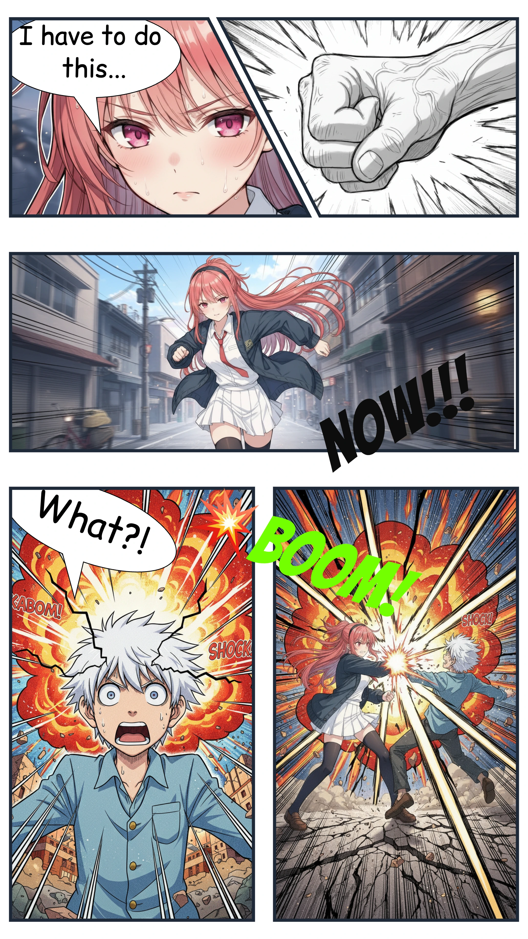 Manga Maker Flexible Panel Layouts & Pop-Out Effects