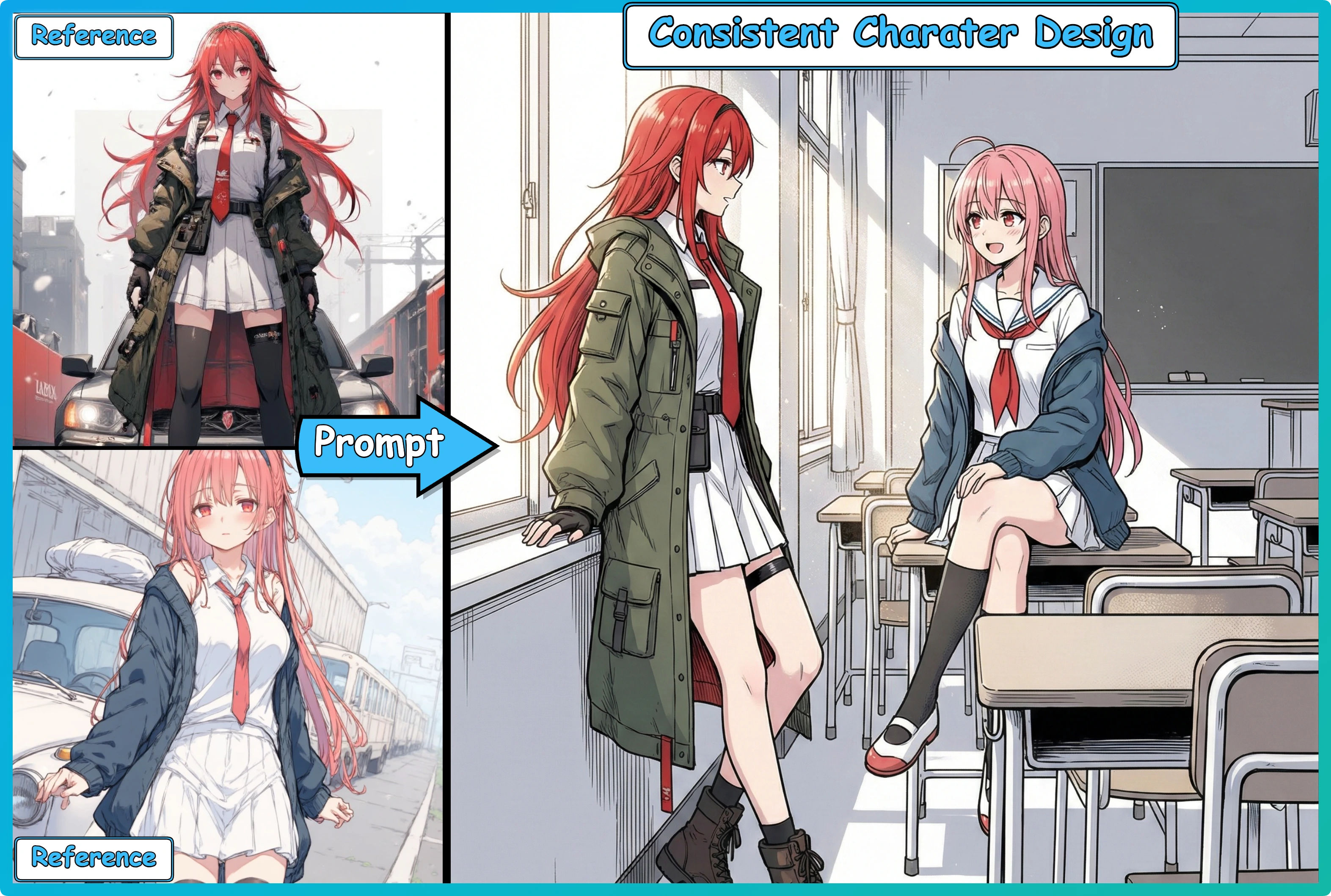 Character Consistency Across Panels